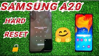 Samsung A20 Hard Reset /Factory Reset