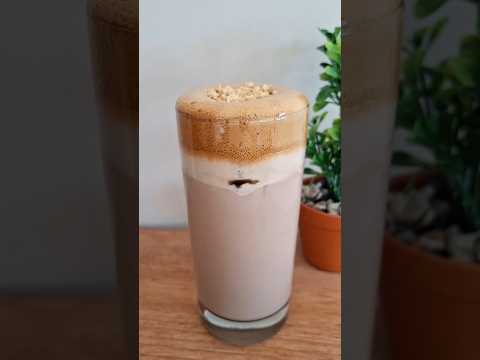Ice Cream Dalgona Coffee.  #asmr #asmrsounds #cooking #food #coffee #trending .