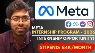 Meta Internship Program - 2026 | Free Resources | Complete Guide | Software Engineer