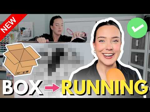 Too Overwhelmed to Start Embroidery? I Unboxed Mine on Camera | Slow & Detailed Real-Time Set-Up