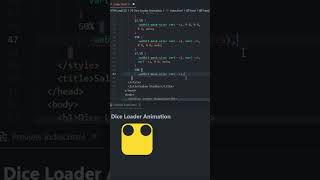 CSS DICE LOADER Animation  #webdevelopment #webdevelopmentcompany #webdevelopmentservices
