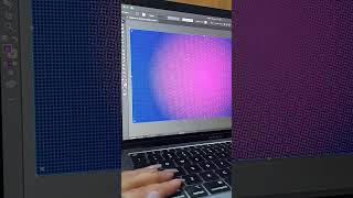 How to create Color Halftone Background in Illustrator | Adobe Illustrator #shorts #adobeillustrator