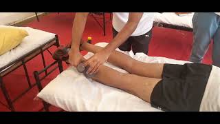 Hyperice Hypervolt Myofascial release  heel pain physiotherapy @spectrumphysiobangalore