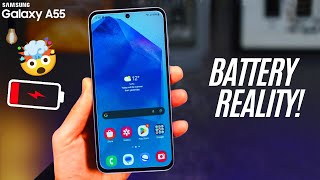 Samsung Galaxy A55 5G - BATTERY REALITY!!