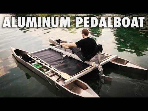 Building a Bike Boat Catamaran