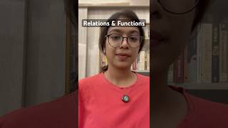 A brief introduction to relations & functions; a concept taught in higher secondary grades #maths