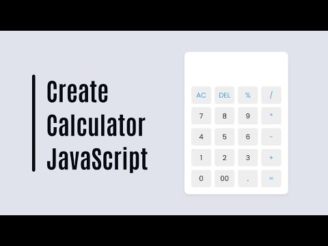 Make Calculator in HTML CSS & JavaScript