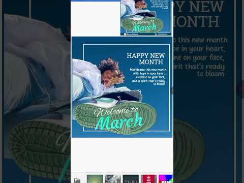 Create a STUNNING Month Flyer with PixelLab Graphics Design! #graphicdesign #pixellabtutorial