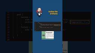 Archive The Artifacts in Jenkins DevOps Interview Question #jenkins