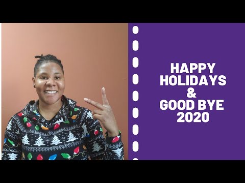 Happy Holidays & So long 2020!