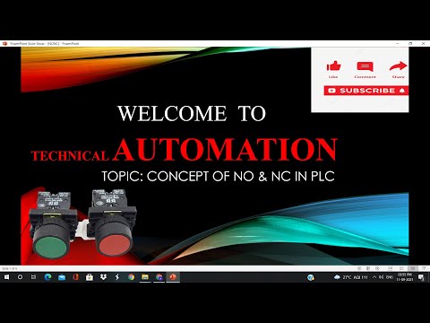 NO & NC Concept of PLC in HINDI | GXWORKS 2| MITSUBISHI | AUTOMATION TECH