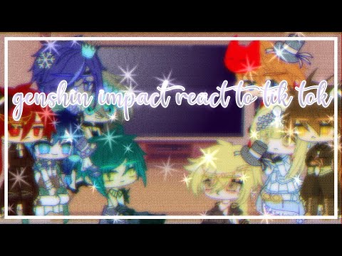 Genshin impact react to tik tok ||  part 1 || special 5k