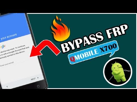 Qmobile x700 pro frp bypass without box | Without pc |2019