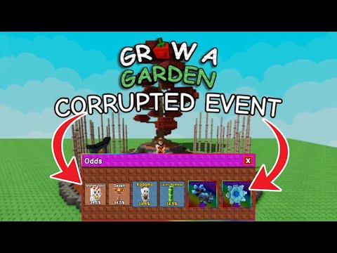 FULL CORRUPTED EVENT GUIDE in Grow A Garden! 💥 Fastest Method + Unlimited Corrupt Rewards! (Roblox)