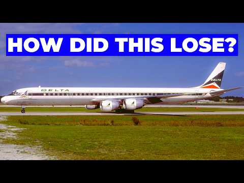 How Did The DC-8  Plane Beat Boeing To Then lose to Boeing?