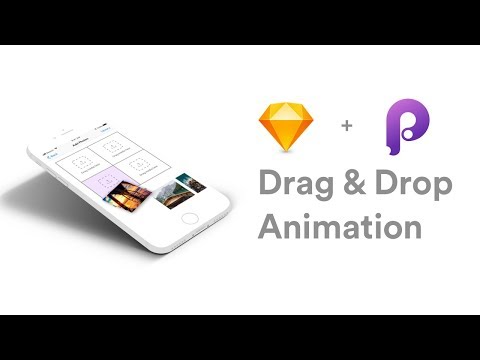 Sketch + Principle UI/UX Tutorial: Drag N' Drop Animation