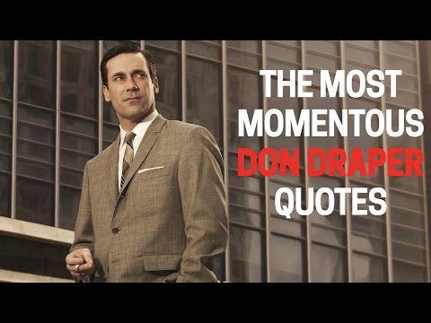 The Most Momentous Don Draper Quotes