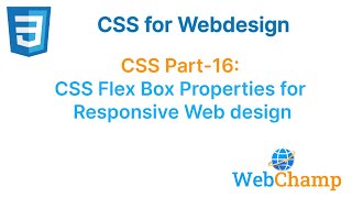 CSS 16 Mastering Flexbox Properties for Seamless Responsive Web Design
