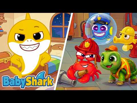Cardboard Kindergarten Adventure | Baby Care | Learn Jobs | Nursery Rhyme & Kids Songs | Baby Shark
