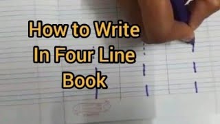 Pattern Writing Practice & Alphabet Writing In Four Line Book For Nursery Kids.