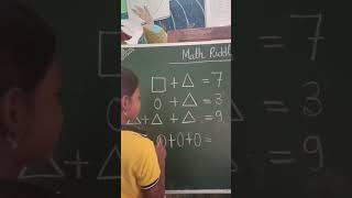 Mind-bending math riddles that will test your problem-solving skills..🤔#mathriddles#mathtease #math