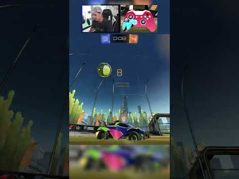 Opponent was punching the air after this LOL #rocketleague #rl #short #shorts