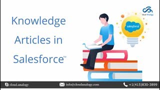 Webinar | Knowledge Articles in salesforce | Cloud Analogy (2020)