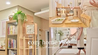 Cozy Home Vlog 🏡 | Baking, Cleaning & Relaxing Day at Home 
