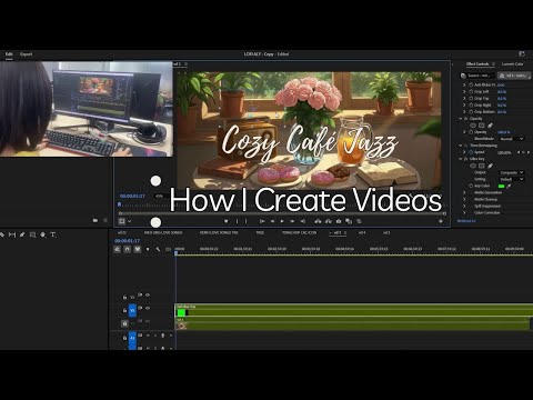 How I create videos - COZY CAFÉ JAZZ CHANNEL VIDEOS