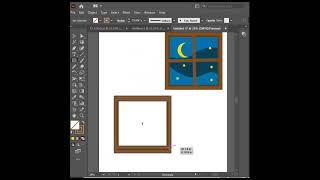 Flat design of day & night view in Adobe illustrator #illustrator #flatdesign #art #flatdesign #flat