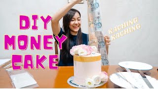 Easy DIY Money Cake / Money Pulling Cake