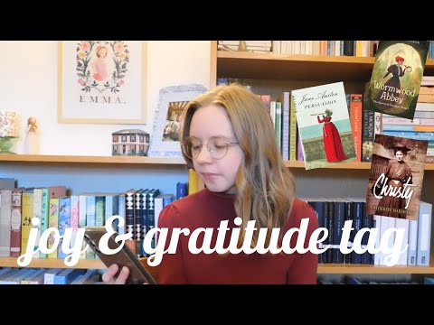 Booktube Community Joy and Gratitude Tag