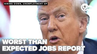 US job market falters with worse than expected August jobs report, unemployment goes up