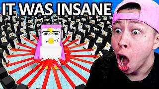 So I Tried 100 Player Roblox KNOCKOUT…