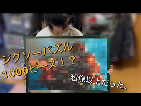 【ジグソーパズルやってみた】【最終回】ついに完成！？想像以上のものだった、、、【1000ピース】