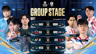[EN] KIC2025 | Group Stage Day 1