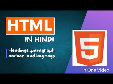 🚀Master HTML Headings, Paragraphs, Anchor, and Img Tags with This Web Development Class