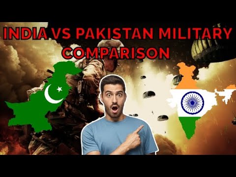 India Vs Pakistan military comparison power full strategy 2024 who is more powerful military #army