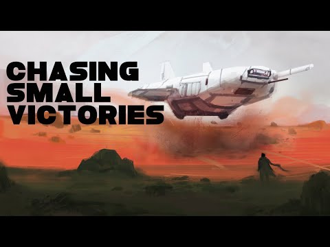 Environment Painting Process: Desert Canyon
