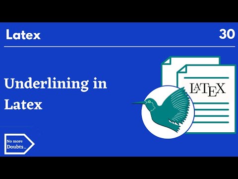 underlining in latex|ulem package for underlining