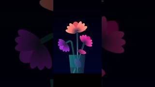 🌸 Pure #css  Blooming Flowers with Falling Leaves 🍂 #shorts #coding #programming #viral