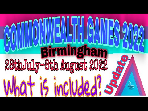 An update on Commonwealth Games Birmingham 2022, UK #Commonwealthgames2022 #Birmingham2022 #Twenty20
