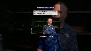 Customization vs. Code Complexity - Dave Plummer and Lex Fridman