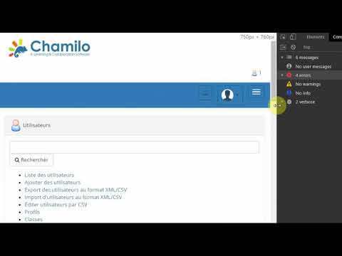 Notification problem on chamilo 1 11 12