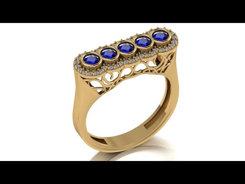 Making jewelry Ring 3D modeling very easily// MATRIX 9//#tutorial /13