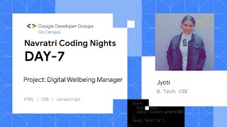 🌙 Navratri Coding Nights: Day 7🚀
