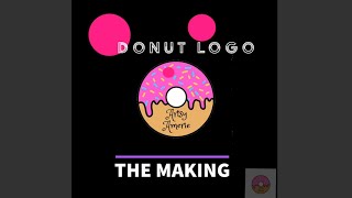 DONUT LOGO ll THE MAKING ll MADE WITH PROCREATE ll ARTIST @ 9 II ART 3