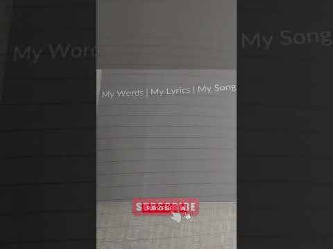 New SONGWRITING NOTEBOOK Journal [2024]!  #songwriter #writinglyrics #songwriting #artists