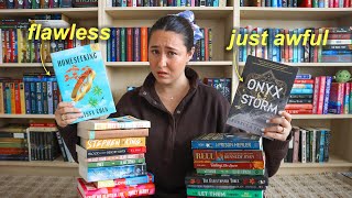 Best And Worst Books I Read Every Month Of 2025