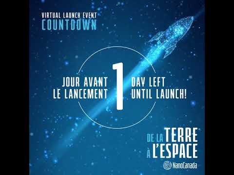 From Earth to Space – Virtual Launch Countdown 1 day left!